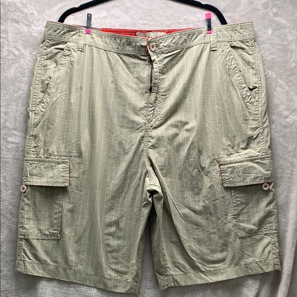 FOOT LOCKER | 40 MEN VTG TACTICAL CARGO SHORTS | TAN KHAKI 69778